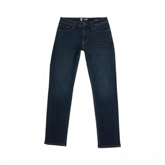 Izod Men's Dark Blue  Straight Fit Jeans. NWT. / Sz/ 32X30 - Picture 5 of 6